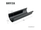 bryza-pvc-grafitowy-rynna-75mm-4m-schemat