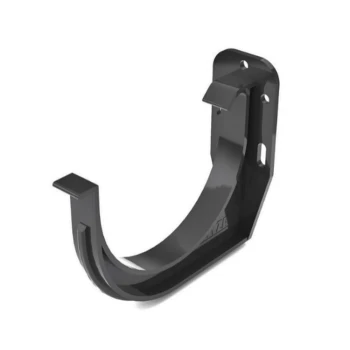 BRYZA PVC grafitowy - Uchwyt rynnowy 75mm / DOCZOŁOWY