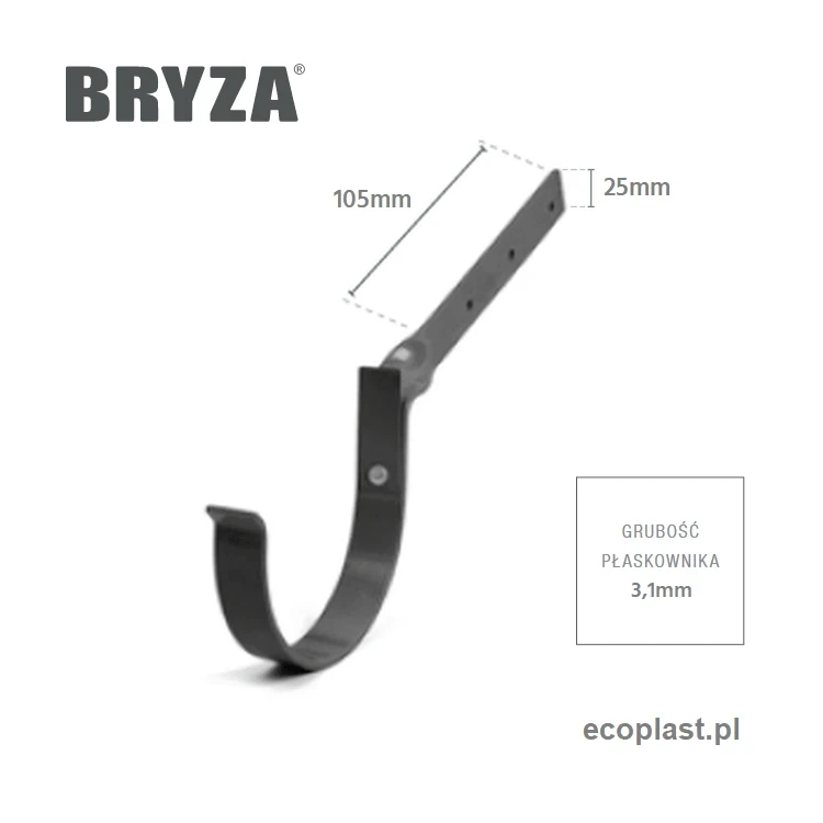 bryza-pvc-grafitowy-uchwyt-rynnowy75mm-metalowy-skrecony-schemat