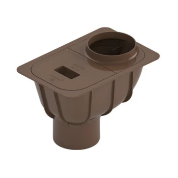 BRYZA PVC brązowy - Osadnik 110mm