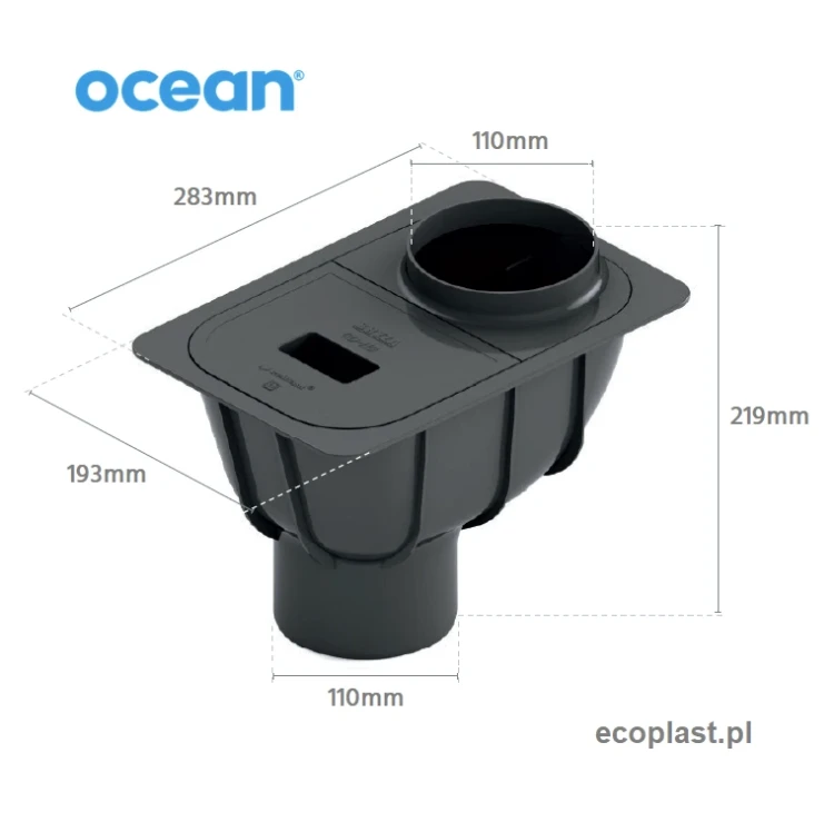ocean-pvc-szary-osadnik-110mm-schemat