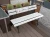 PROFIL PVC ławkowy - ogrodzeniowy 85x35mm / popiel marmur 1m