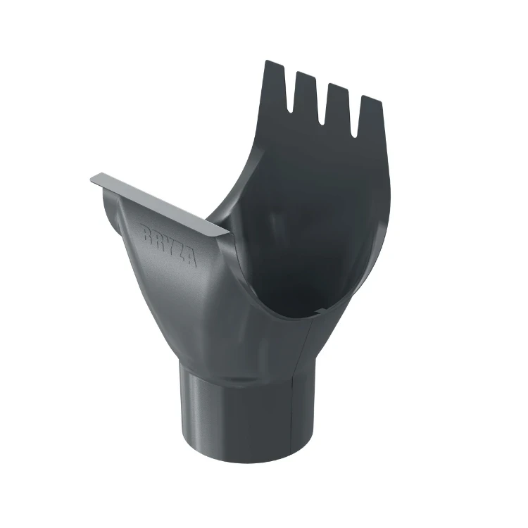 bryza-stal-antracytowy-lej-spustowy-125-90mm