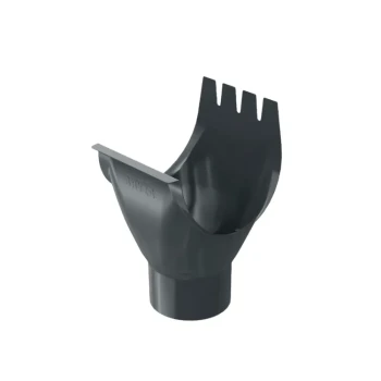 BRYZA STAL antracytowy - Lej spustowy 150/100mm