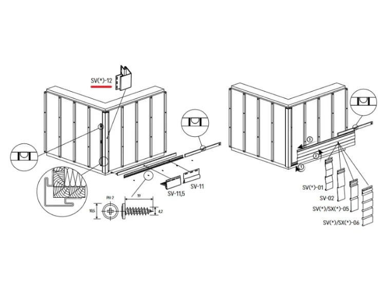 vox-vilo-naroznik-svp-12-zewnetrzny-305cm-zastosowanie-przy-montazu-paneli-sidingowych-w-poziomie