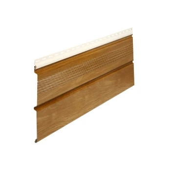 BORYSZEW dąb winchester - Podsufitka WENTYLACYJNA D5 (dwudeskowa) PVC / 25,4cm x 3,66m