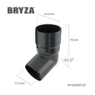 bryza-pvc-grafitowy-kolano-wylewka-schemat