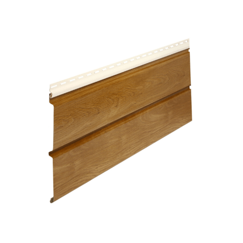 BORYSZEW - Podsufitka PCV dąb winchester pełna (dwudeskowa) - próbka (5-10cm)