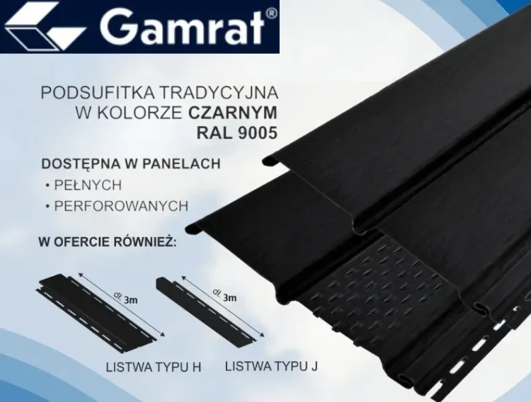 gamrat-czarny-podsufitka-pelna-dwudeskowa-pvc-3m-nowosc