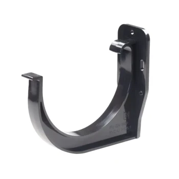 GRAFITOWY PVC - Uchwyt rynnowy 75mm uniwersalny / DOCZOŁOWY