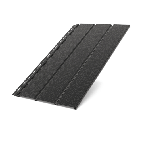 BRYZA - Podsufitka PCV czerń pełna - próbka (5-10cm)