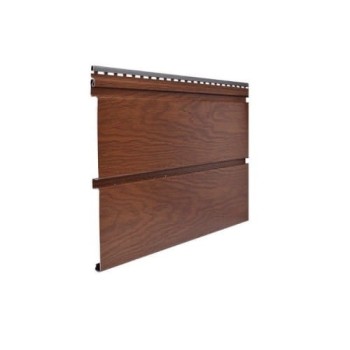 VOX - Podsufitka PCV orzech z ukrytą wentylacją (dwudeskowa) - próbka (5-10cm)