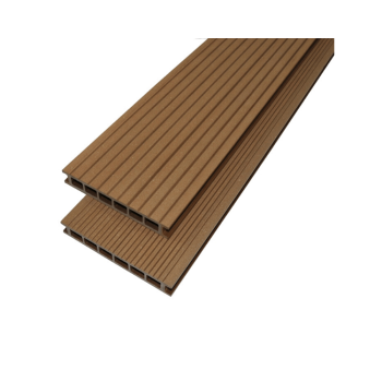 GAMRAT orzech - deska tarasowa WPC/16cm (komorowa) - próbka (5-10cm)