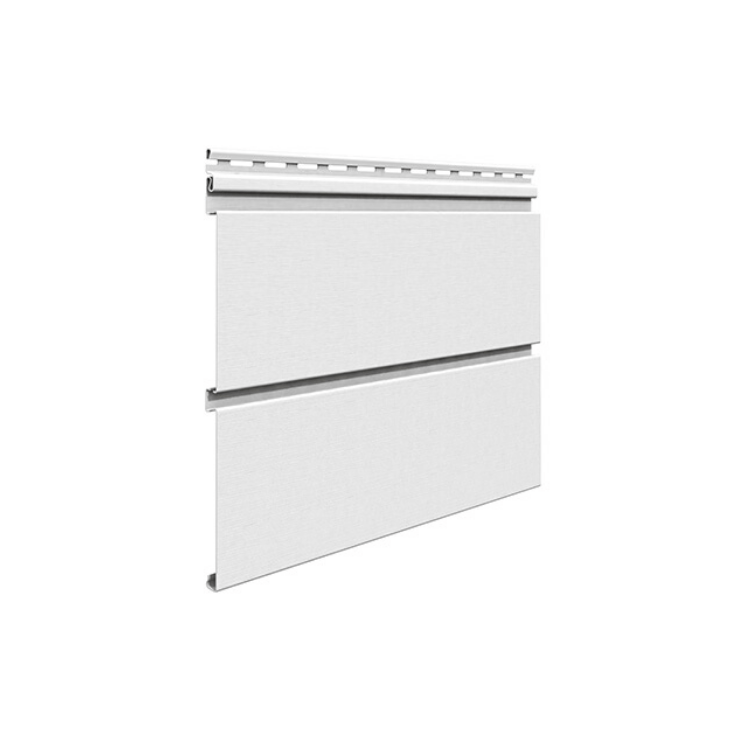 VOX - Podsufitka PCV biała z ukrytą wentylacją (dwudeskowa) - próbka (5-10cm)