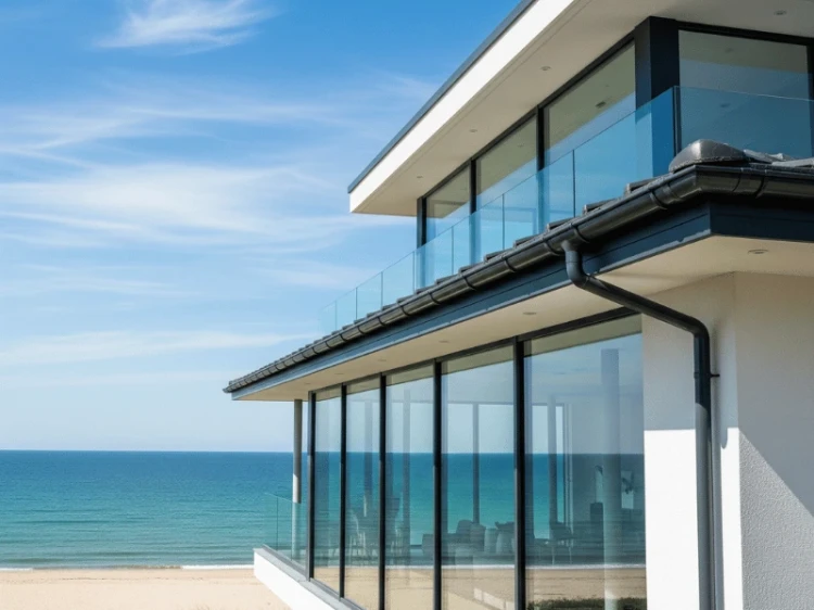 bryza-pvc-grafitowy-rynna-150mm-4m-wizualizacja