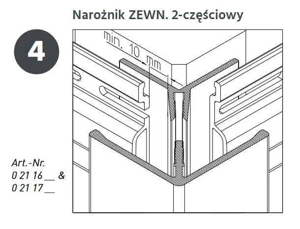 vinylit-naroznik-zewnetrzny-montaz
