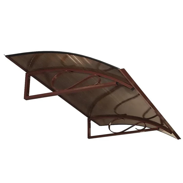 robelit-daszek-aluminiowy-arco-brazowy-plus-poliweglan-dymiony-150x90x25cm