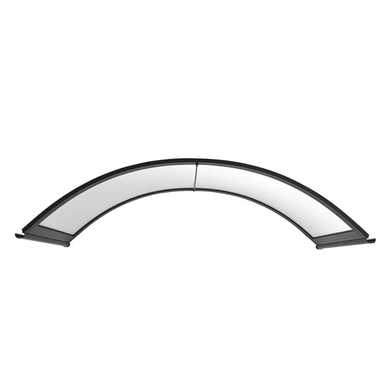 robelit-daszek-aluminiowy-lukowy-antracyt-plus-poliweglan-mleczny-158x75x38cm