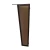 robelit-scianka-brazowa-plus-poliweglan-dymiony-180x53x30cm