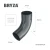 bryza-stal-grafitowy-kolano-wylewka-90mm-kat-72-zdjecie-wymiarow