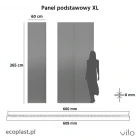 vilo-panel-scienny-dekoracyjny-mpc-brushed-steel-xl-60cm-schemat