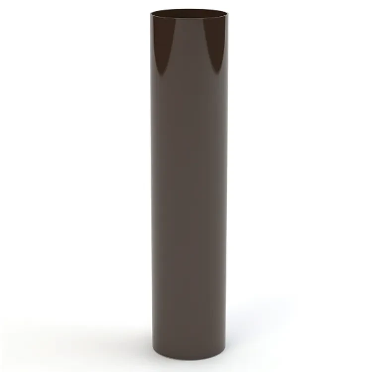 gamrat-izabella-pvc-brazowy-ciemny-rura-spustowa-100m-1m