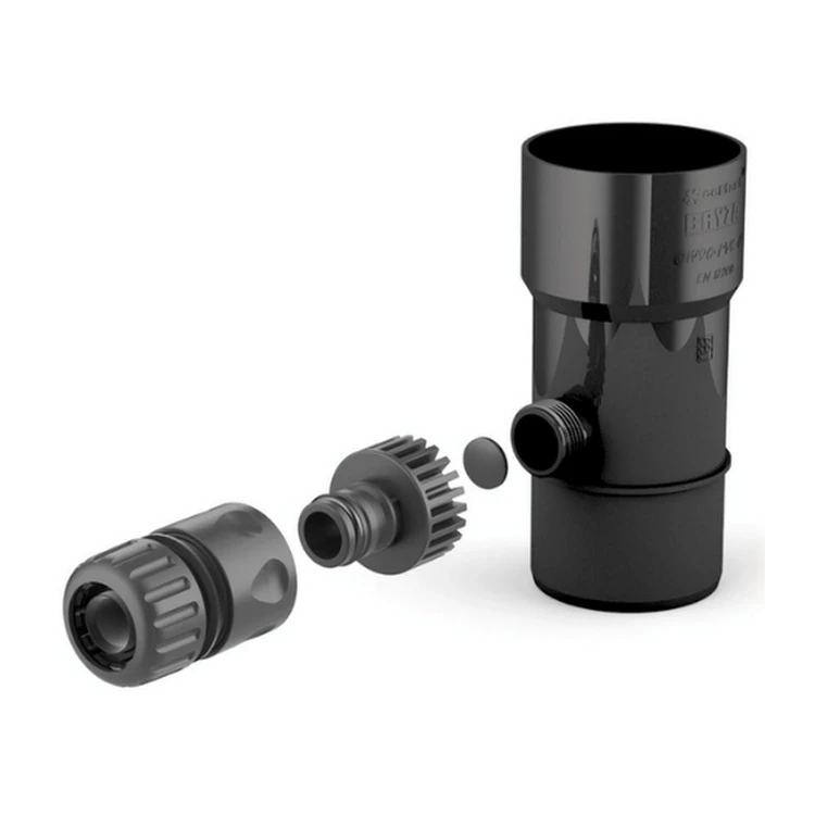 bryza-grafitowy-odzyskiwacz-wody-deszczowej-pvc-63mm-koncowki