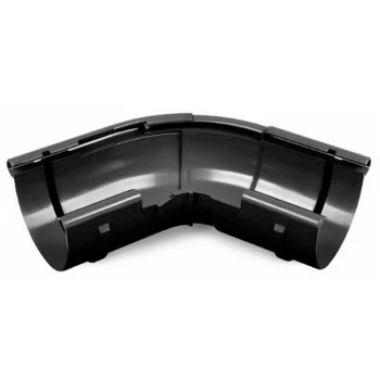 BRYZA PVC grafitowy - Narożnik 75mm / ZEWNĘTRZNY regulowany (kąt 120°-145°)