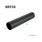 bryza-pvc-grafitowy-rura-spustowa-63mm-4m-schemat