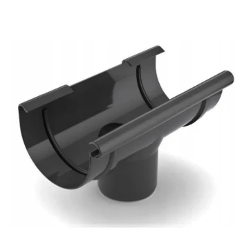 BRYZA PVC grafitowy - Lej spustowy 100/63mm