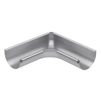 BRYZA STAL ocynk - Narożnik 125mm / WEWNĘTRZNY (kąt 90°)