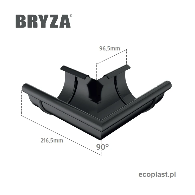 bryza-pvc-grafitowy-naroznik-125mm-zewnetrzny-kat-90-schemat