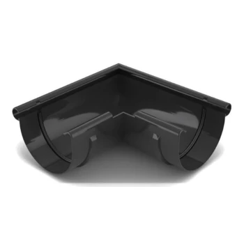 BRYZA PVC grafitowy - Narożnik 150mm / ZEWNĘTRZNY (kąt 90°)