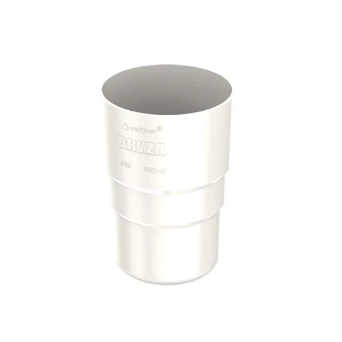 bryza-pvc-bialy-zlaczka-rury-63mm-mufa-zdjecie
