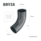 bryza-stal-ocynk-kolano-wylewka-100mm-kat-72-schemat