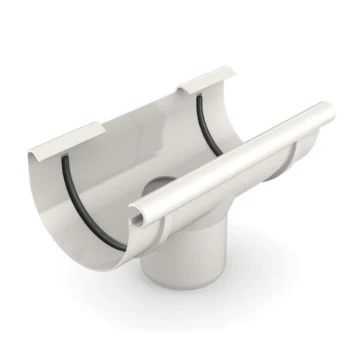 BRYZA PVC biały - Lej spustowy 75/63mm