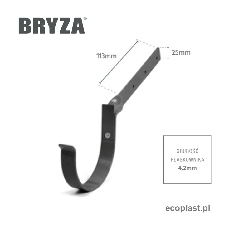 bryza-pvc-grafitowy-uchwyt-rynnowy-100mm-metalowy-skrecony-schemat