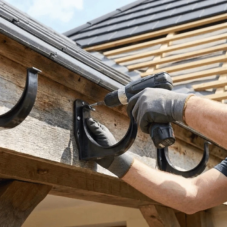 grafitowy-pvc-uchwyt-rynnowy-100mm-uniwersalny-doczolowy-realizacja