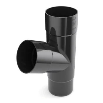 BRYZA PVC grafitowy - Trójnik 110/110/110mm (kąt 67,5°)