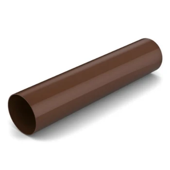BRYZA PVC brązowy - Rura spustowa 63mm / 1m