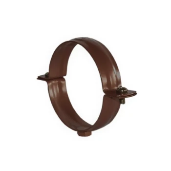 BRĄZOWY - Obejma rury 63mm metalowa