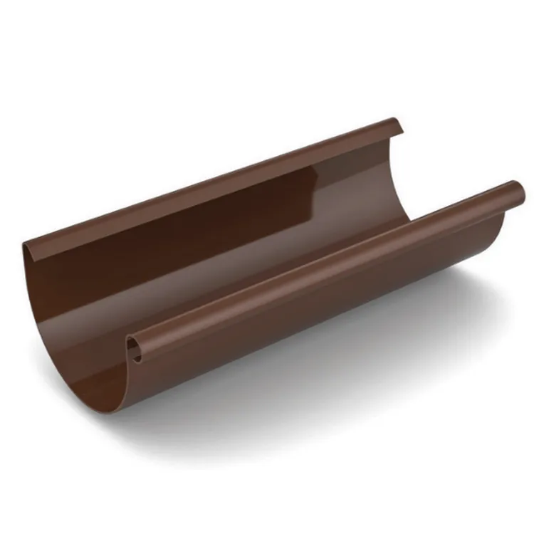 bryza-pvc-brazowy-rynna-100mm-1m