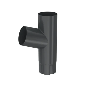 BRYZA STAL grafitowy - Trójnik 90/90/90mm (kąt 72°)