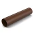 bryza-pvc-brazowy-rura-spustowa-90mm-1m