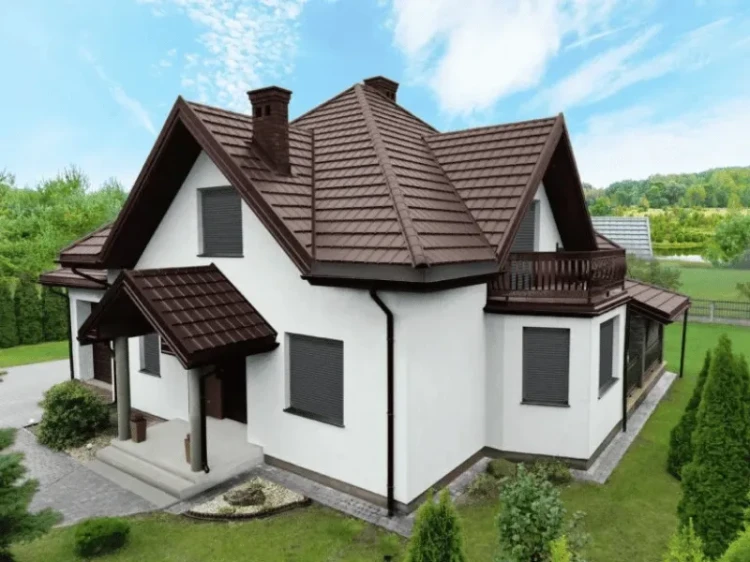 bryza-pvc-brazowy-rynna-125mm-3m-wizualizacja