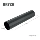 bryza-pvc-grafitowy-rura-spustowa-90mm-3m-schemat
