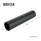 bryza-pvc-grafitowy-rura-spustowa-90mm-4m-schemat