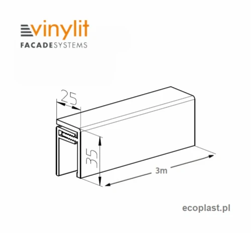 vinylit-listwa-uniwersalna-u-corten-3m-schemat