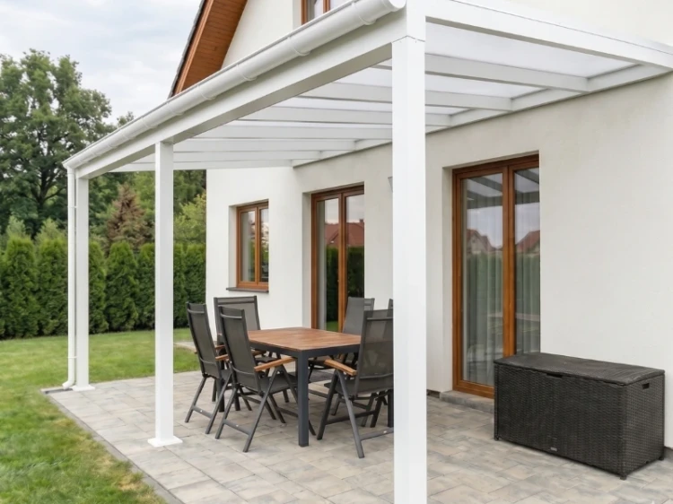 bryza-pvc-bialy-rynna-100mm-4m-realizacja
