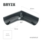 bryza-stal-antracytowy-naroznik-150mm-wewnetrzny-kat-90-schemat